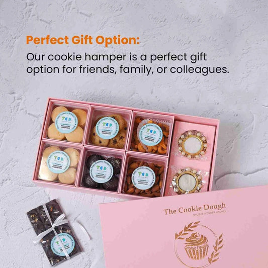 TCD Dry Fruits & Homemade Cookies Gift Hamper Box (1280g)