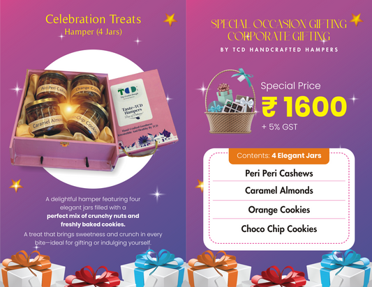 TCD Celebration Treats Hamper (4 Jars)