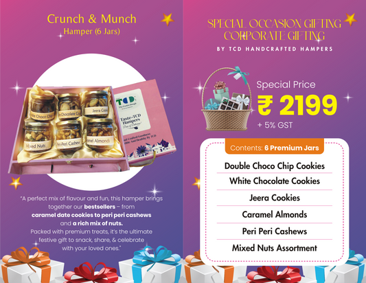 TCD Crunch & Munch Hamper (6 Jars)